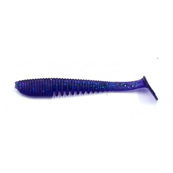Рыбацкая приманка силиконовая, Taipan Pike-Kill, 3,0 дюйма, 8шт/уп, цвет №04 Violet